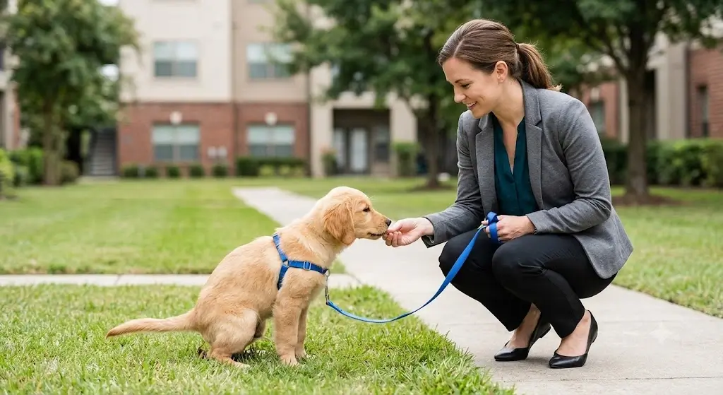 House Training a Puppy While Working Full Time: A Complete Guide