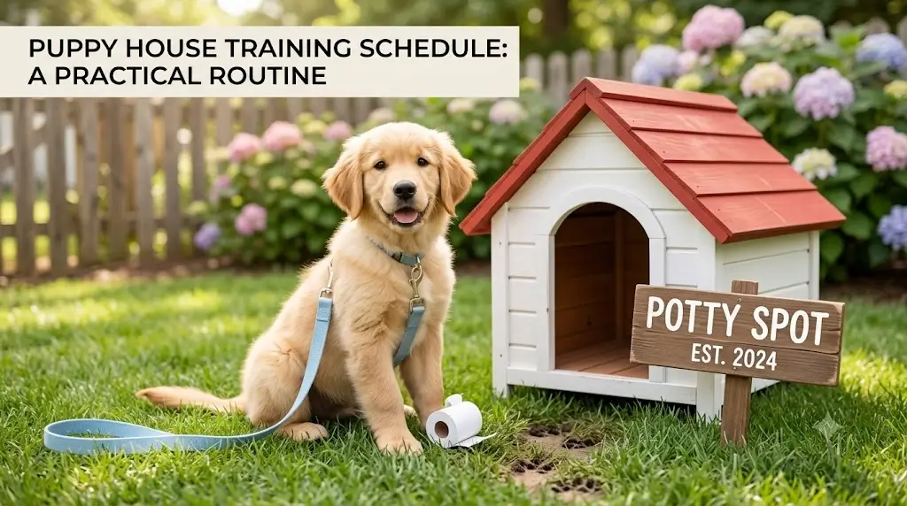 Puppy House Training Schedule by Age: Practical Daily Routine