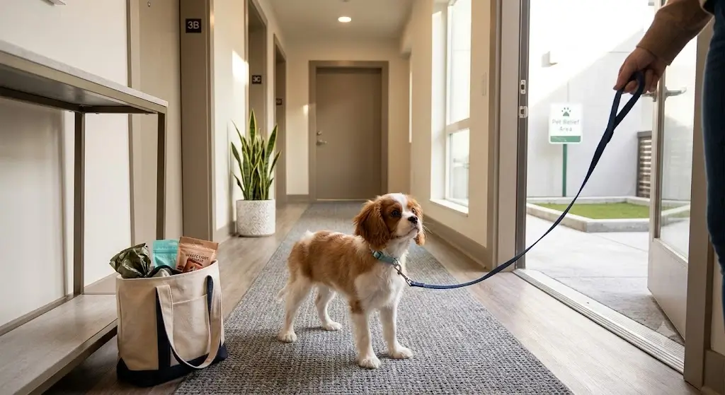 House Training a Puppy Without a Yard: Step-by-Step Guide