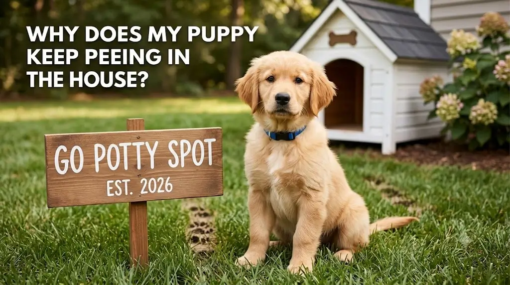 Why Does My Puppy Keep Peeing in the House?
