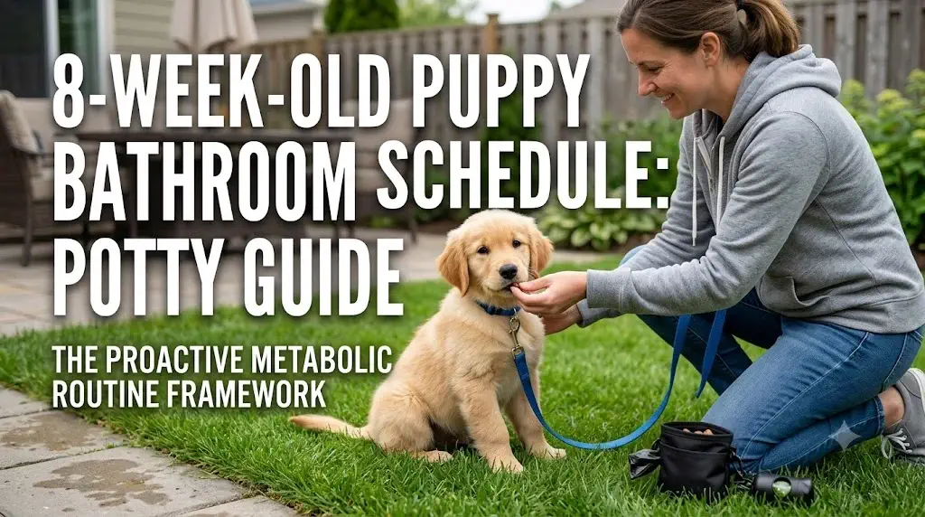 8-Week-Old Puppy Bathroom Schedule: 2026 Potty Guide