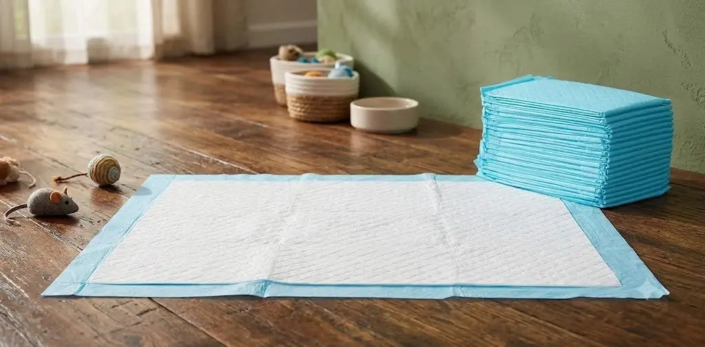 Amazon Basics X-Large Heavy Duty Absorbent Puppy Potty Pads — Best Oversized Coverage