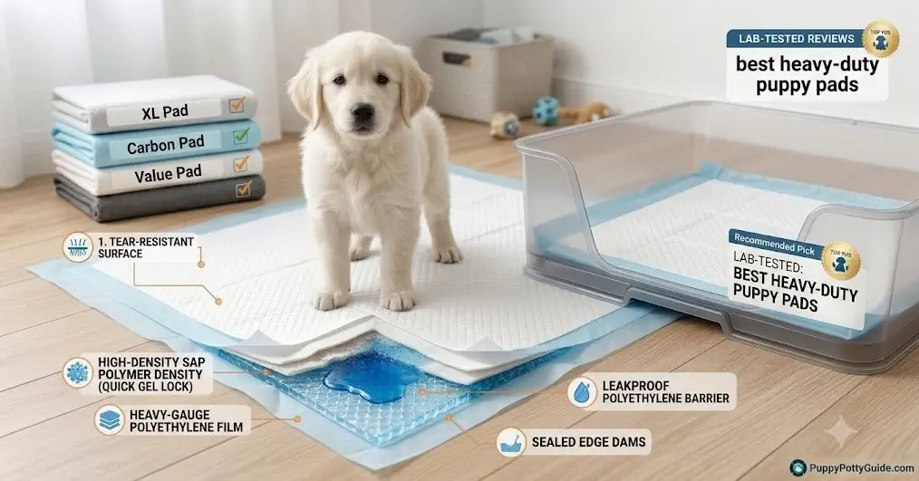 Best Heavy-Duty Puppy Pads in 2026: 10 Top Picks for Maximum Absorbency Tested