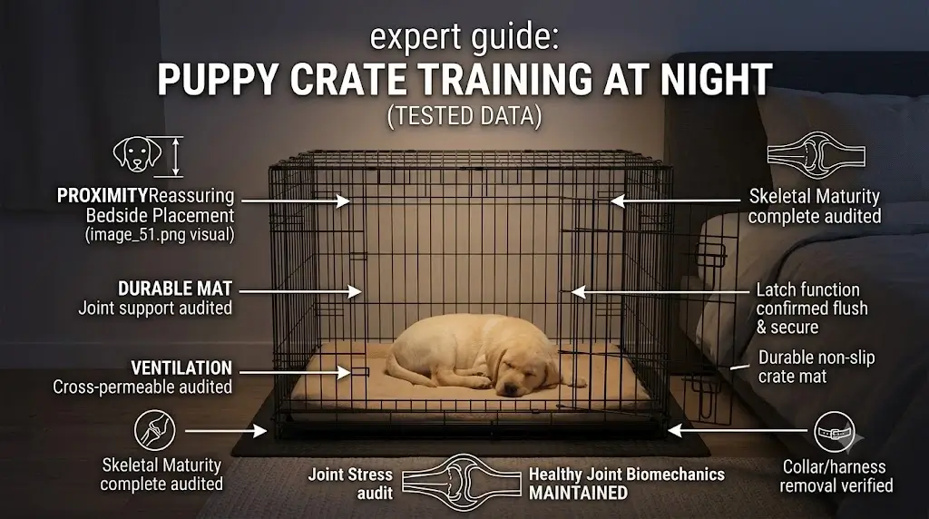 Puppy Crate Training at Night: How to Help Your Puppy Sleep (2026)