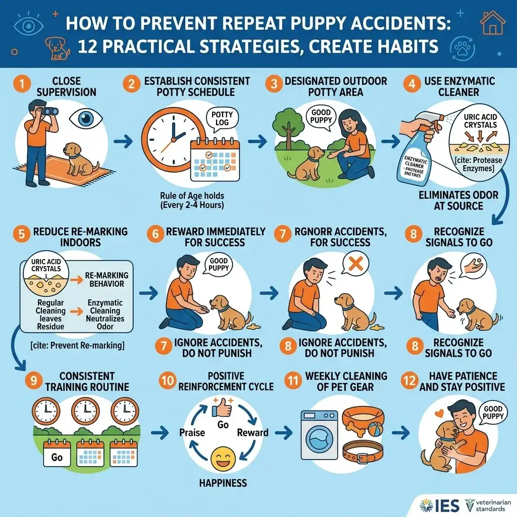 How to Prevent Repeat Puppy Accidents