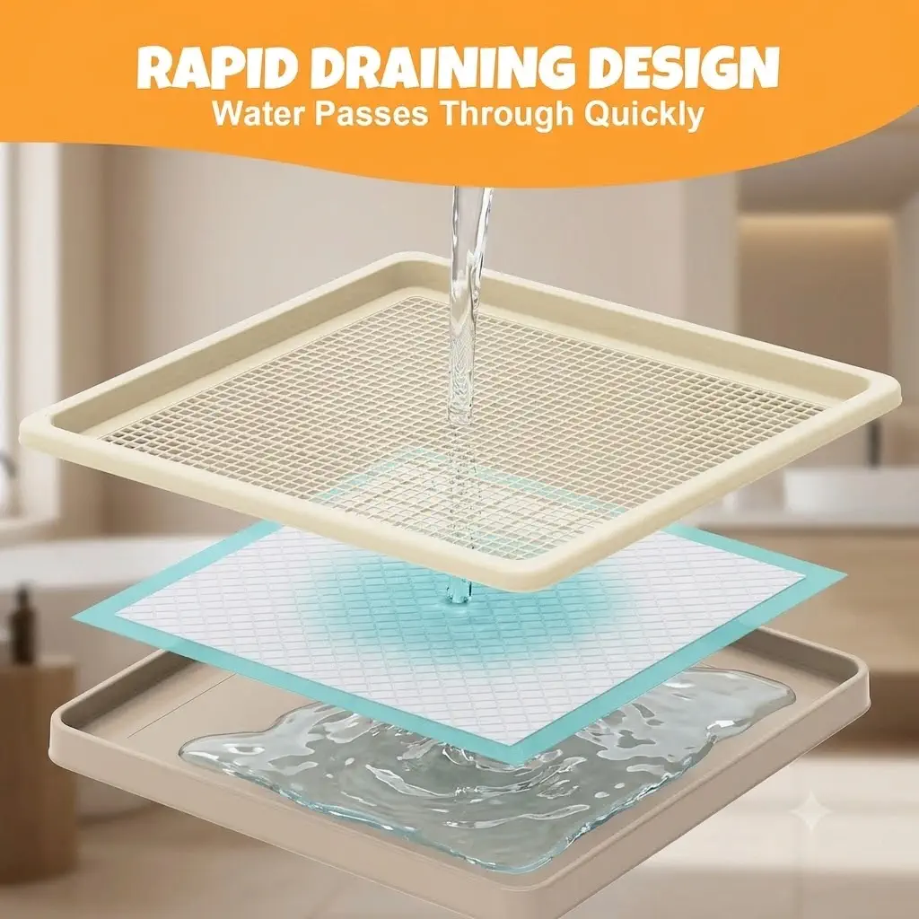 CH24Globall Dog Potty Tray - Best Puppy Potty Trays