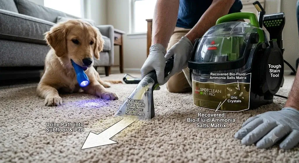 Best Carpet Cleaners for Dog Urine in 2026: 7 Top Picks