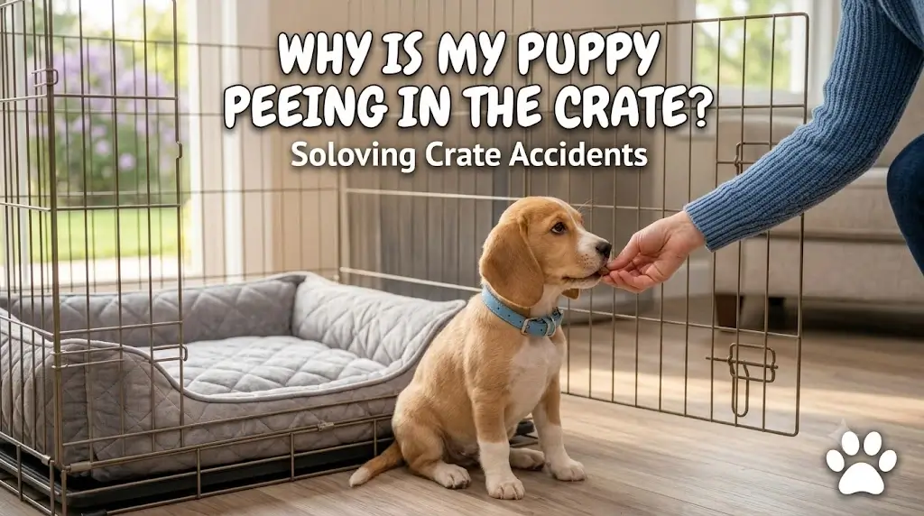 Why Is My Puppy Peeing in the Crate? How to Stop It Fast