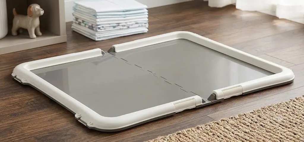 Amazon Basics Dog Training Pad Holder - Best Puppy Potty Trays