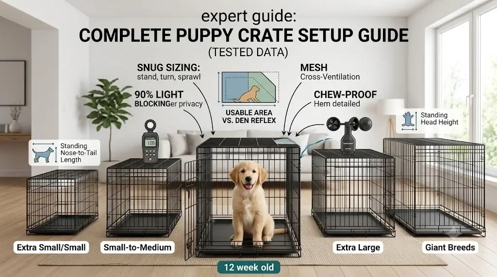 How to Set Up a Puppy Crate: Complete Puppy Crate Setup Guide
