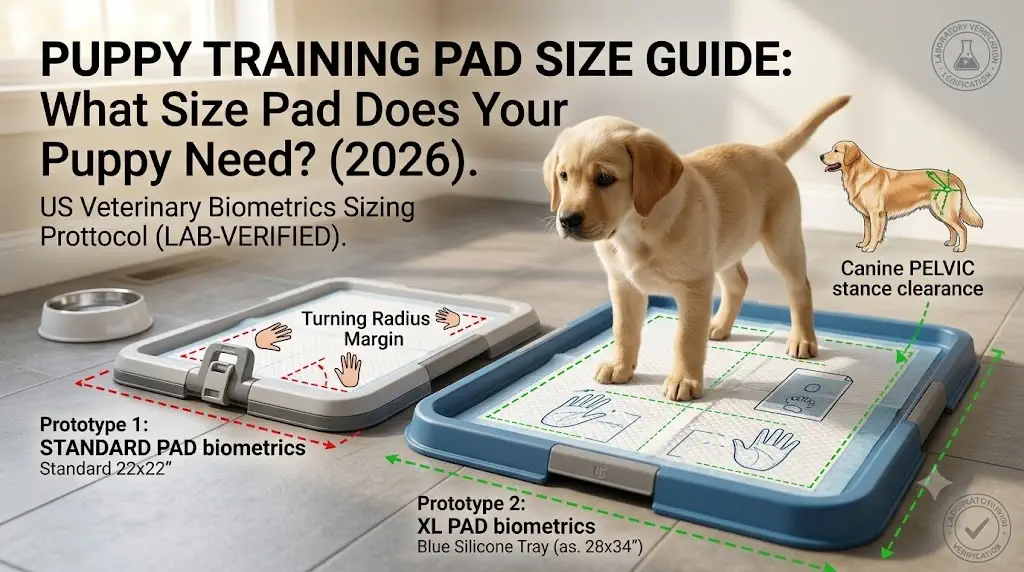Puppy Training Pad Size Guide: What Size Pad Does Your Puppy Need? (2026)