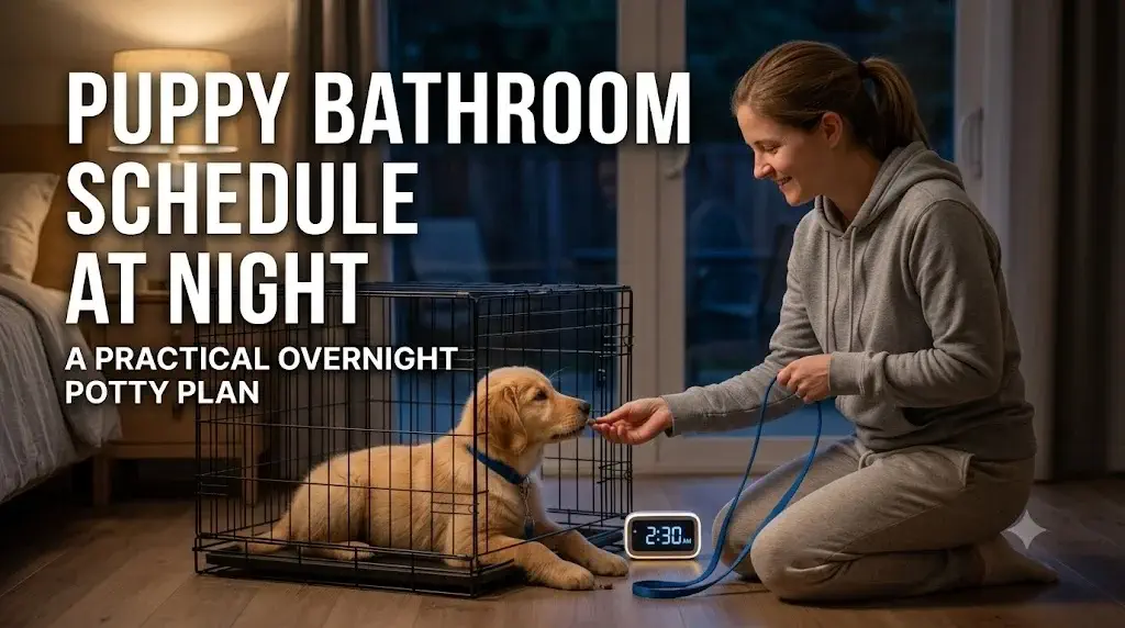 Puppy Bathroom Schedule at Night: Practical Overnight Guide